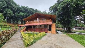 Zahrada ubytování Hostería Finca El Pigual