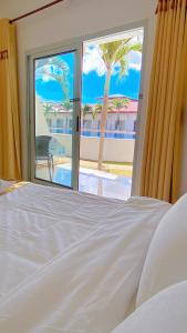 Кровать или кровати в номере Green mango resort