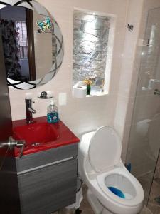 Koupelna v ubytování Hermoso apartamento en Girardota