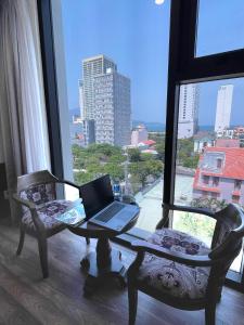 Istumisnurk majutusasutuses Danaciti Hotel
