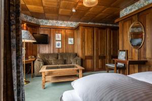Postel nebo postele na pokoji v ubytování Hotel Spahr