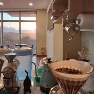 Kuchyň nebo kuchyňský kout v ubytování 金門微醺民宿 Kinmen TipsyHotel B&B