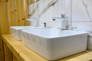 Koupelna v ubytování Sova tourist B&B + 37 fotografií