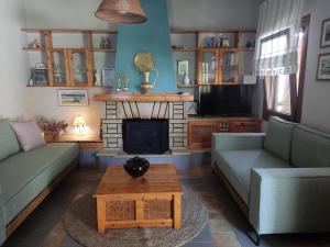 Et opholdsområde på Summer House Fotini