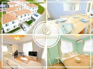 a collage of photos of a apartment at THE FEEL ONNA 2 / Vacation STAY 18776 in Onna
