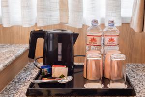Kaffi- og teaðstaða á Hotel Crystal Pashupati