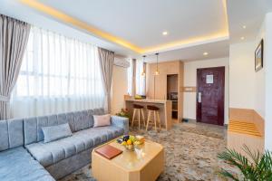 Eldhús eða eldhúskrókur á Hotel Crystal Pashupati