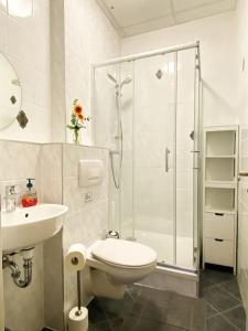 Koupelna v ubytování Mountain Apartment 2 The Art to live Perfect for Vacationers