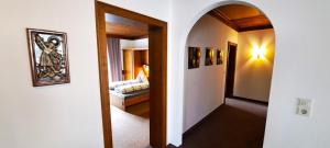 Postel nebo postele na pokoji v ubytování Appartements Moser