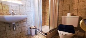Koupelna v ubytování Appartements Moser