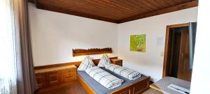 Postel nebo postele na pokoji v ubytování Appartements Moser