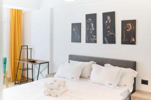 Ένα ή περισσότερα κρεβάτια σε δωμάτιο στο La Playa Apartment in Infinity Beach Resort - Parking +47 φωτογραφίες