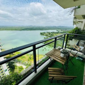 Landskap semula jadi dekat dengan apartmen