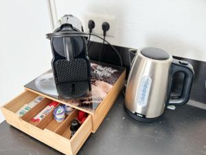 Kaffee-/Teezubehör in der Unterkunft AhrPart Hotel Central