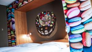 Letto o letti in una camera di Boutique Hotel Kronenhof