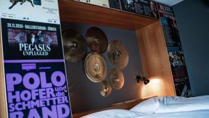 Letto o letti in una camera di Boutique Hotel Kronenhof