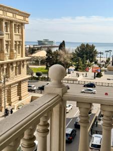 a view from the balcony of a building at Boulvard M Estate in Baku