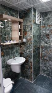 Koupelna v ubytování Kutberk Hotel Kemer