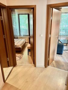 Ένα ή περισσότερα κρεβάτια σε δωμάτιο στο Varna Top Center 1 +1 φωτογραφίες