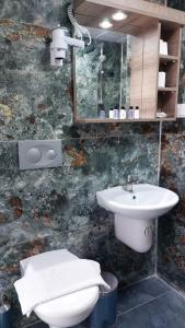 Koupelna v ubytování Kutberk Hotel Kemer
