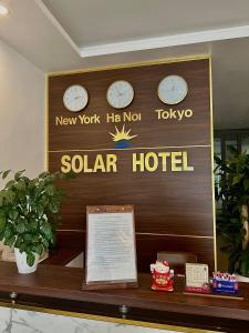 Certificato, attestato, insegna o altro documento esposto da Solar Hotel