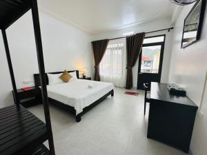 Postel nebo postele na pokoji v ubytování Tam Cốc LullaBy Homestay + 30 fotografií
