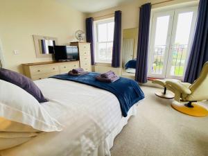 Posteľ alebo postele v izbe v ubytovaní Marina Place - Weymouth Dorset