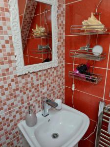 Kúpeľňa v ubytovaní Corner Apartman 5
