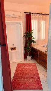 Koupelna v ubytování SİSU ALAÇATI OTEL