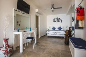 Postel nebo postele na pokoji v ubytování Dream View Suites Taormina