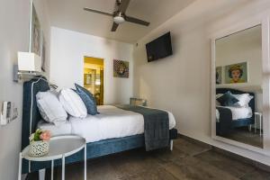 Postel nebo postele na pokoji v ubytování Dream View Suites Taormina