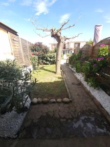 En have udenfor Villa Frati