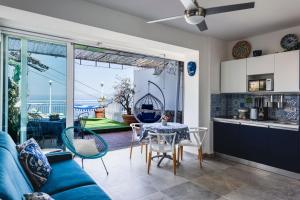 Kuchyň nebo kuchyňský kout v ubytování Dream View Suites Taormina
