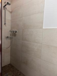 Koupelna v ubytování Exklusives Business & Living Apartment
