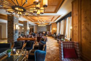 Predel za sedenje v nastanitvi Hotel Flüela Davos - The Unbound Collection by Hyatt