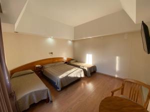 Postel nebo postele na pokoji v ubytování HOTEL PALERMO BUENOS AIRES