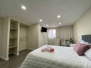 Postel nebo postele na pokoji v ubytování Refúgio da Mariana - Gerês