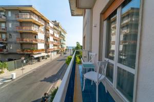Balkón nebo terasa v ubytování Hotel Miramare