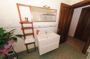 Et badeværelse på Casale Manzoni