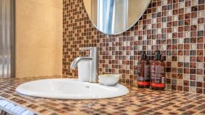 Koupelna v ubytování Agni Suites