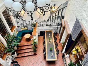 Część wypoczynkowa w obiekcie Apartamenty Molus na Rynku Staromiejskim