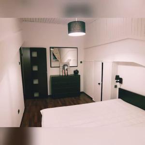 Posteľ alebo postele v izbe v ubytovaní Przestronny Apartament z szybkim WiFi