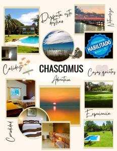 un collage de fotos de diferentes tipos de hogares en Casa Quinta Matilda Gon en Chascomús