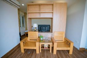 Et tv og/eller underholdning på Phú Hồng 3 Hotel