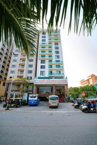 Bygningen som hotellet ligger i