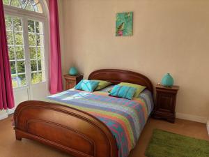 Кровать или кровати в номере La Sellerie
