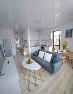 Η κουζίνα ή μικρή κουζίνα στο Cozy SoRaDa 2 apartment
