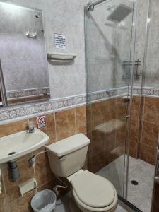 Bilik mandi di Hotel Manoa