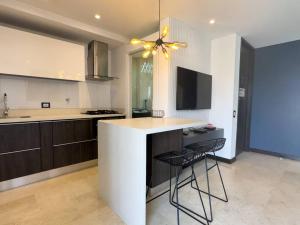 Køkken eller tekøkken på 1201 Luxury Excelente ubicación