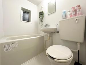 Koupelna v ubytování A shinnjuku area 徒步到新宿只需要10分钟徒步到新大久保只需要4分钟复式房间a